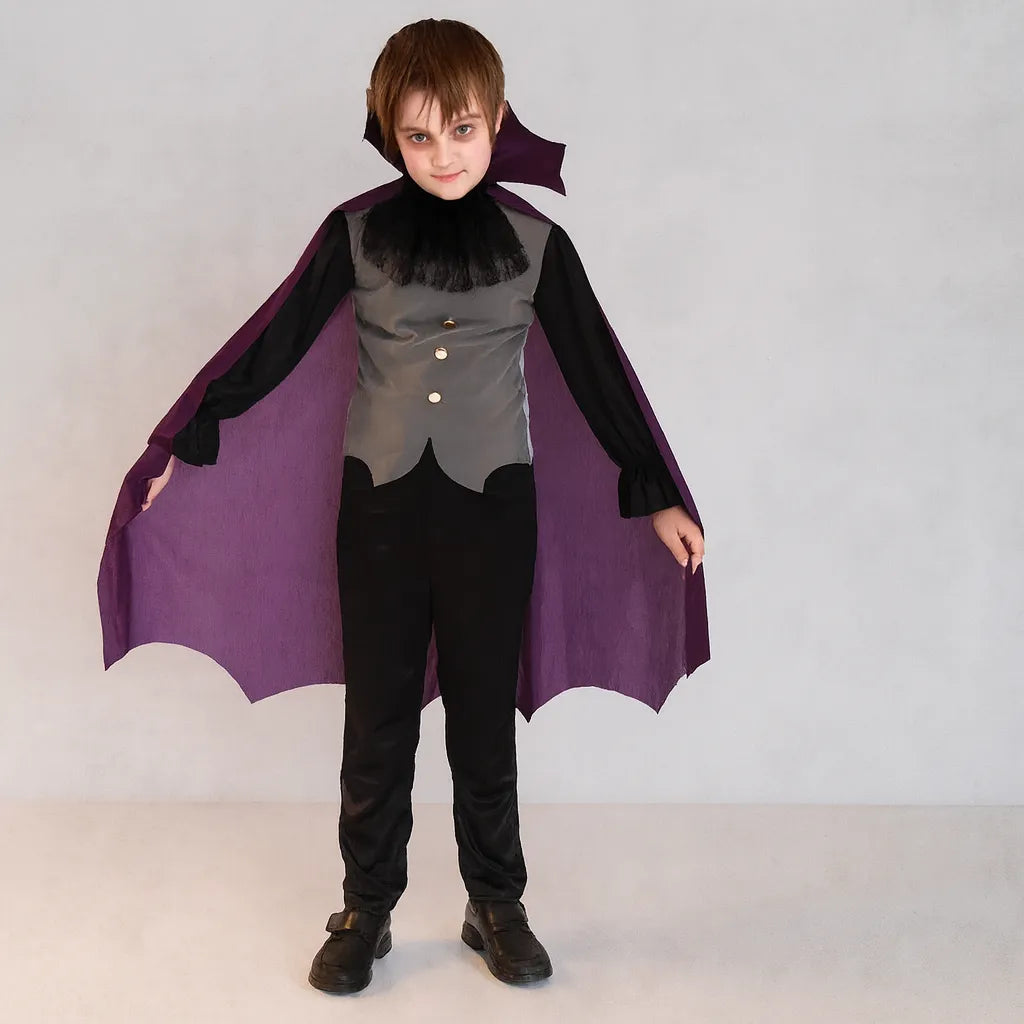 Déguisement Vampire Noir et Gris