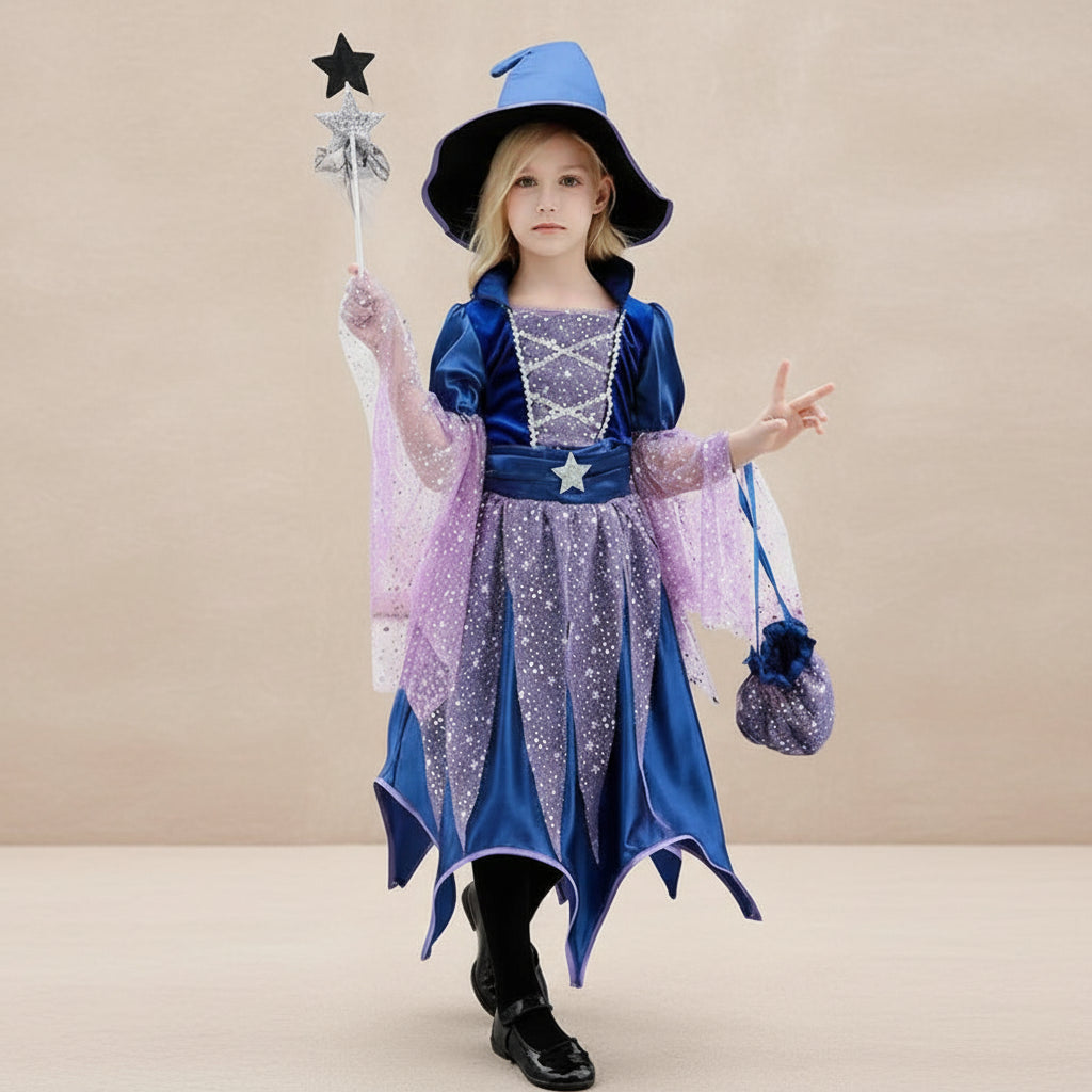 Déguisement de Sorcière Fille Complet