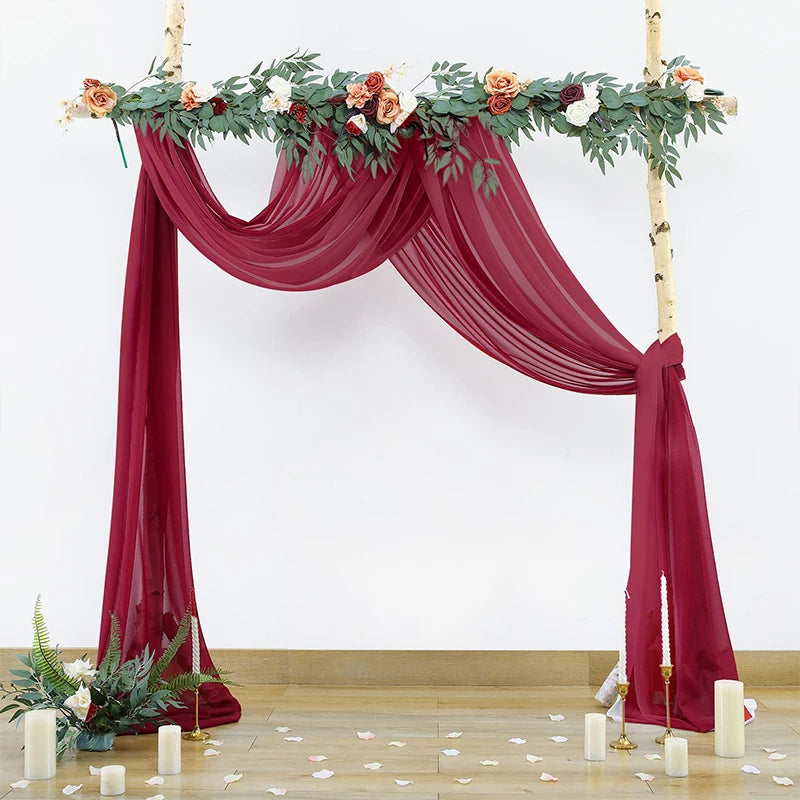 Drapé Arche Mariage Bordeaux Chic