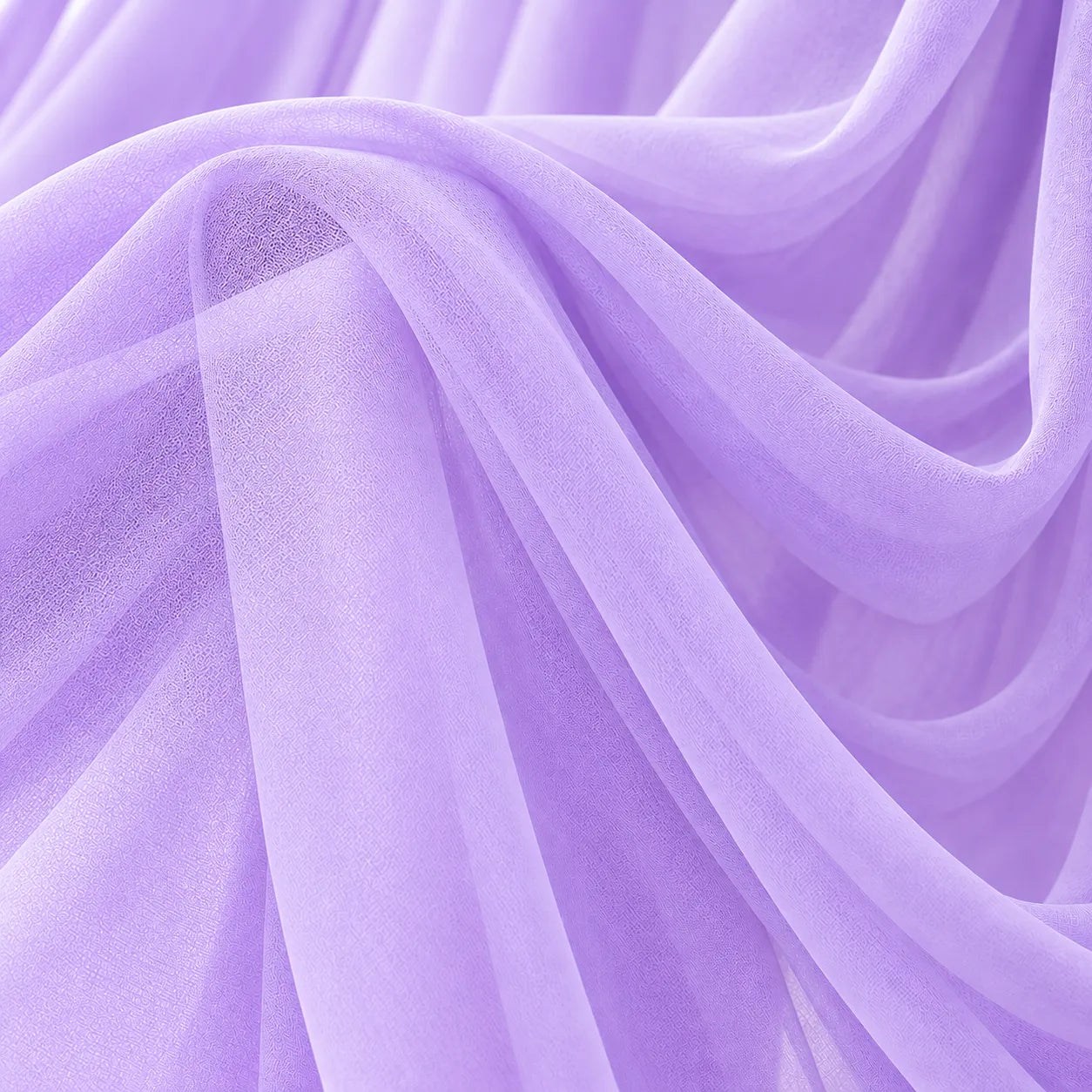 Drapé Arche Mariage Violet classique