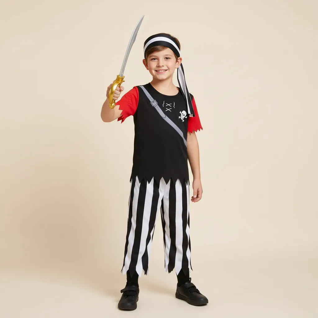 Ensemble Costume Pirate Décontracté