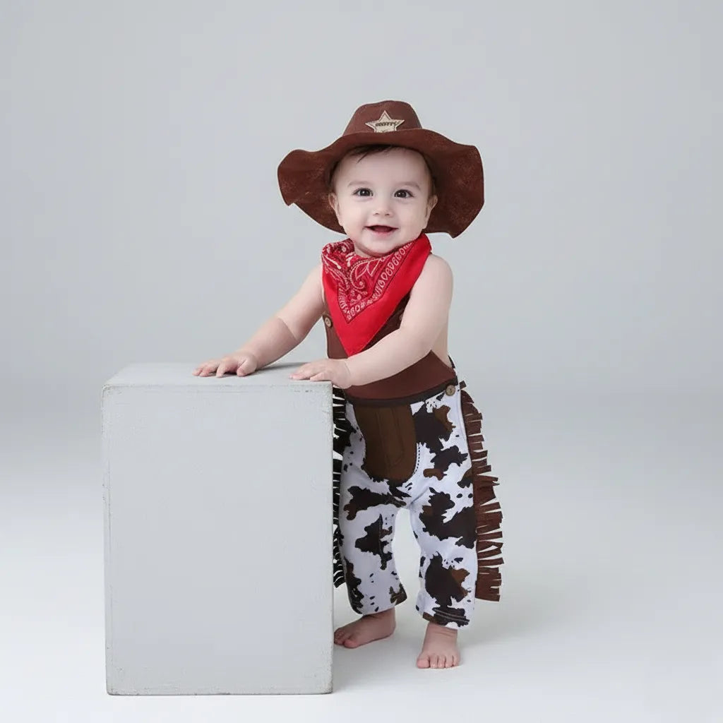 Ensemble Déguisement Cowboy Bébé
