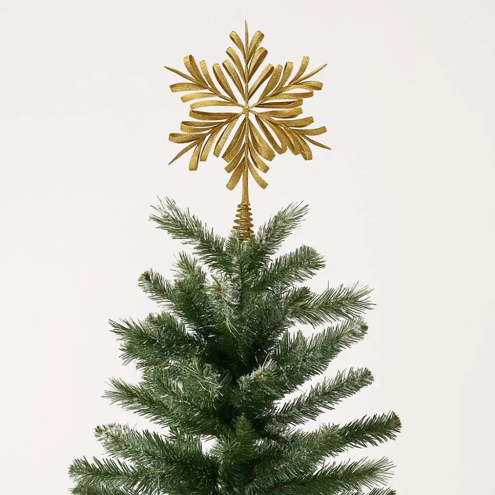 Etoile Sapin Dorée Moderne Stylée