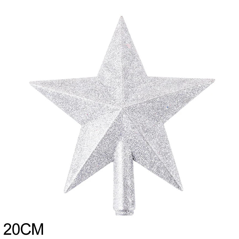 Etoile Sapin de Noël Argent