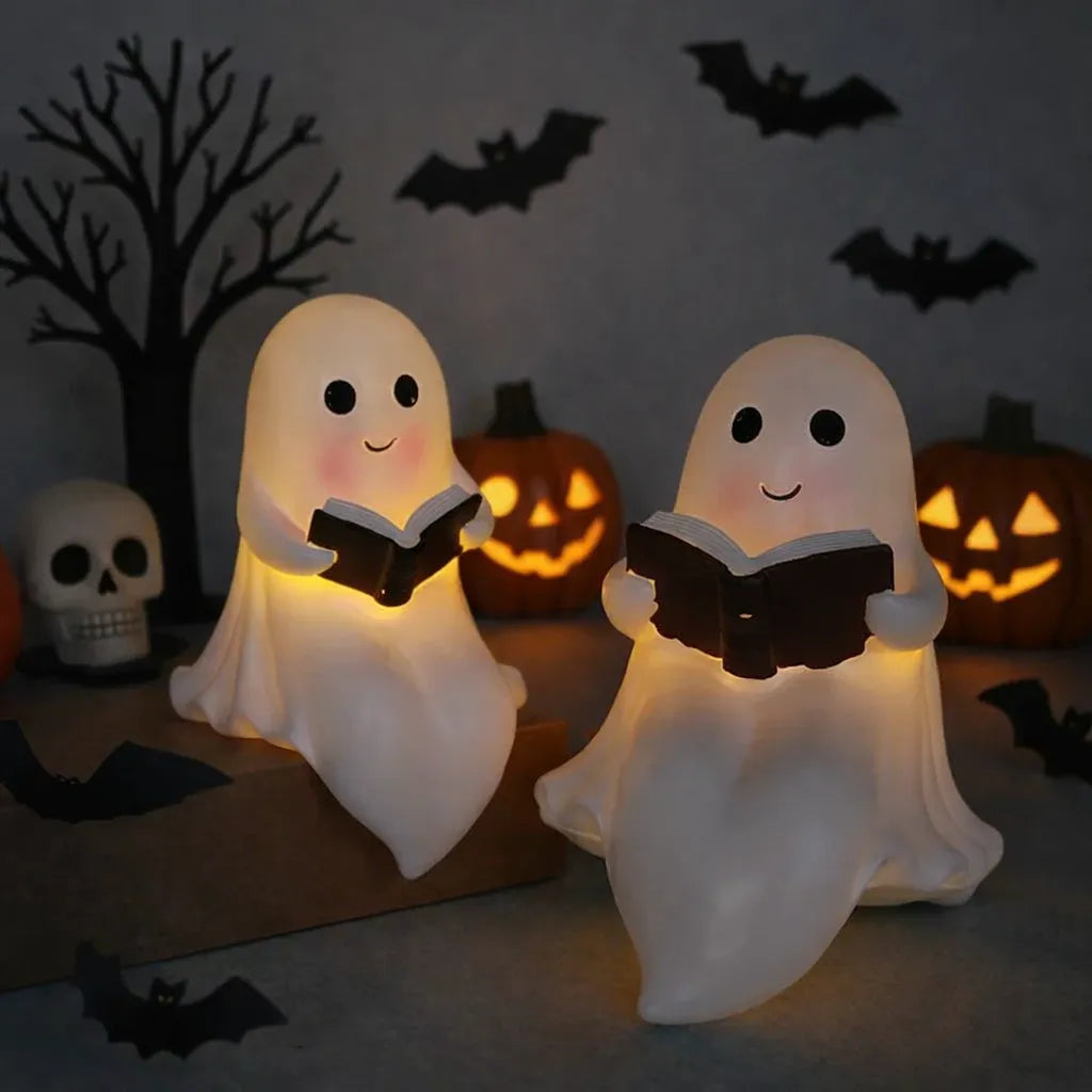 Fantôme Halloween Lumineux Chaleureuse