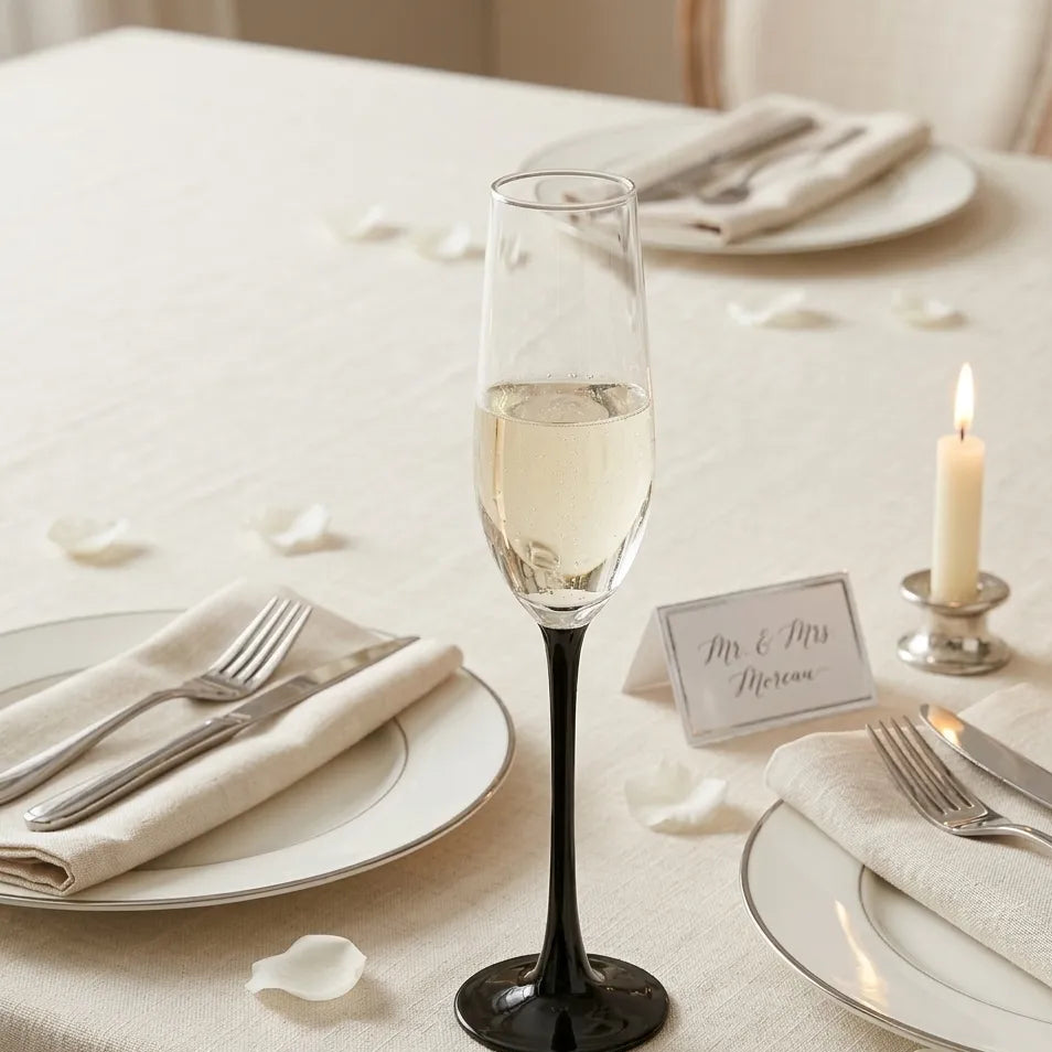 Flûte à Champagne Elégant Mariage Unique
