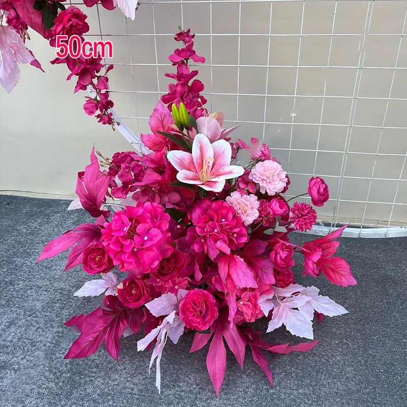 Fleurs Vives Artificielles pour Arche Mariage glamour