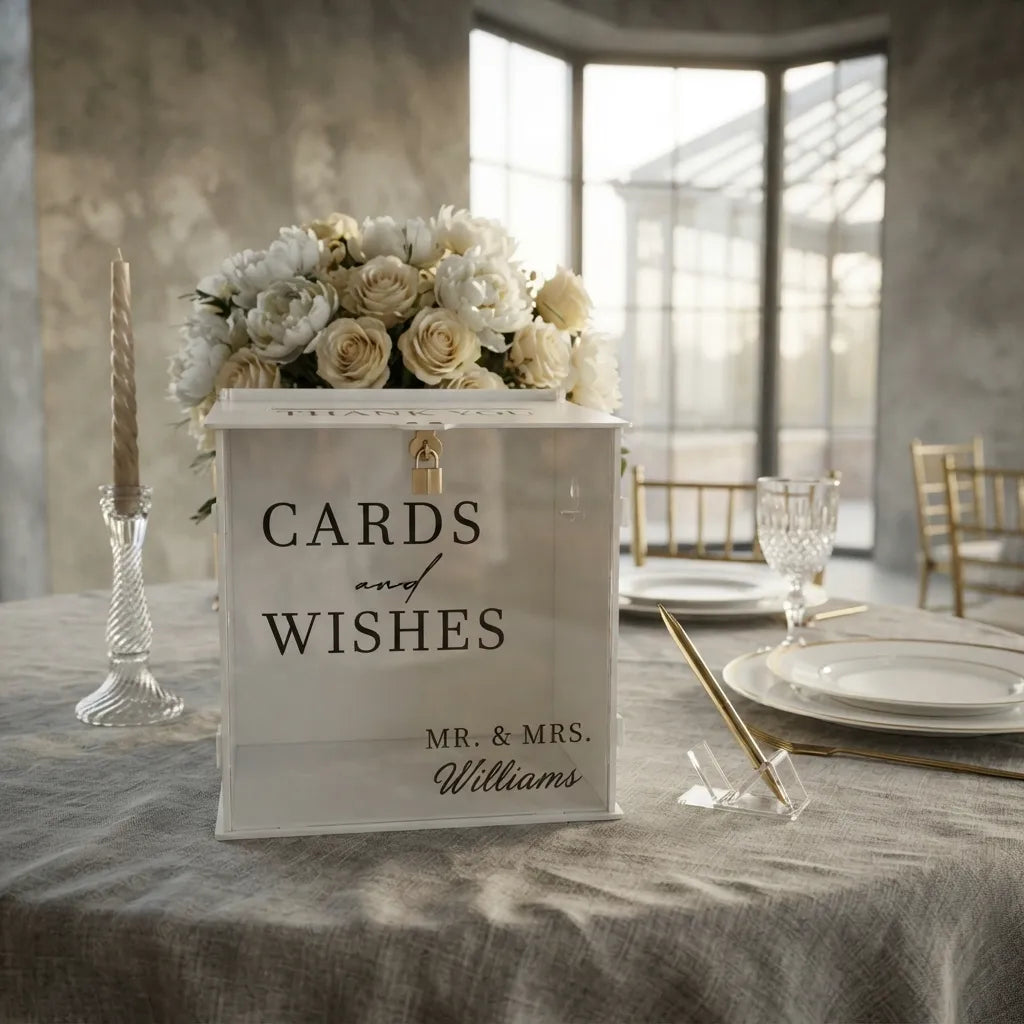 Urne Mariage Chic