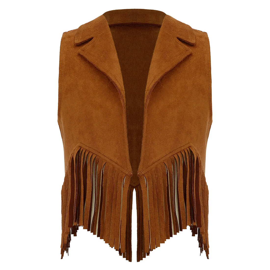 Gilet Cowboy à Franges Enfant Face