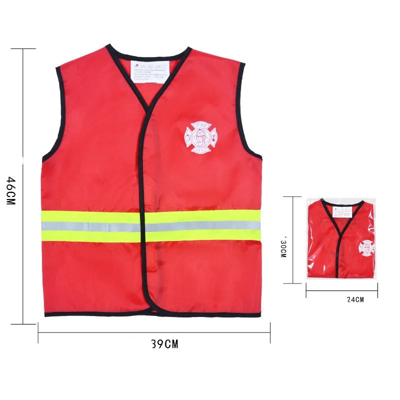 Gilet Pompier pour Enfant Unique
