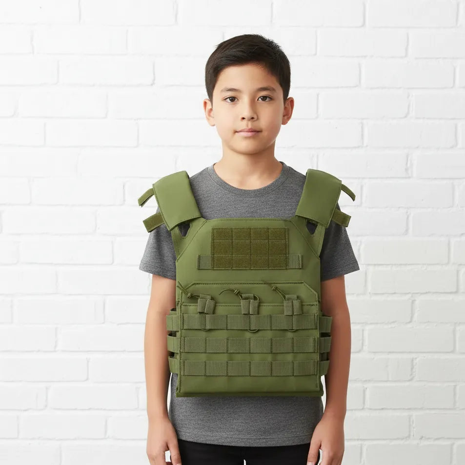 Gilet d’Entraînement Vert Armé