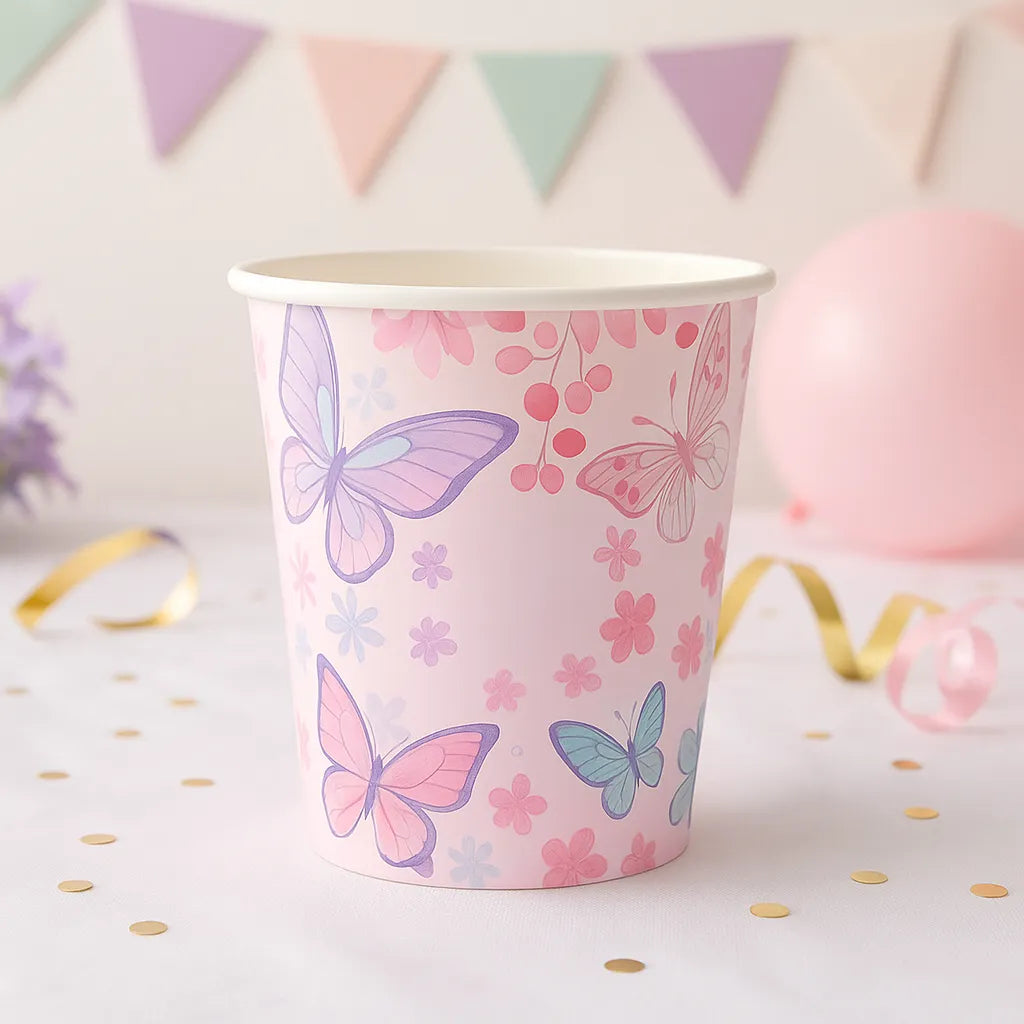 Gobelet Jetable Papillon