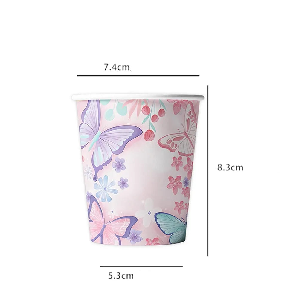 Gobelet Jetable Papillon