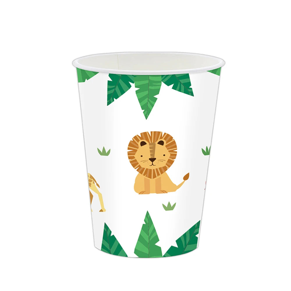Gobelet Jetable Roi de la Jungle