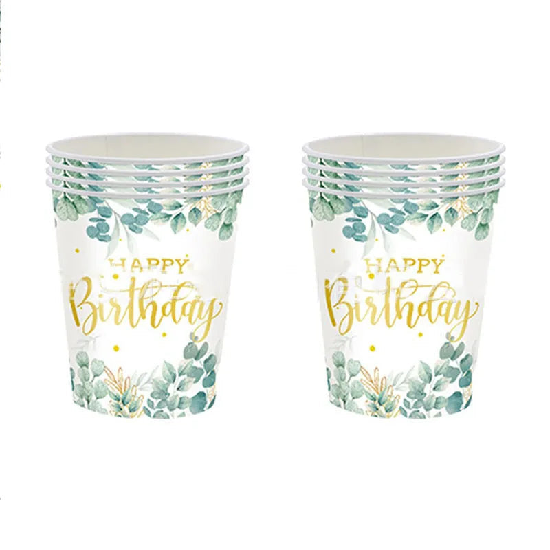 Gobelets Birthday Champêtre