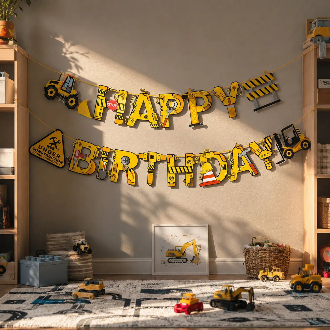 Guirlande Anniversaire Chantier