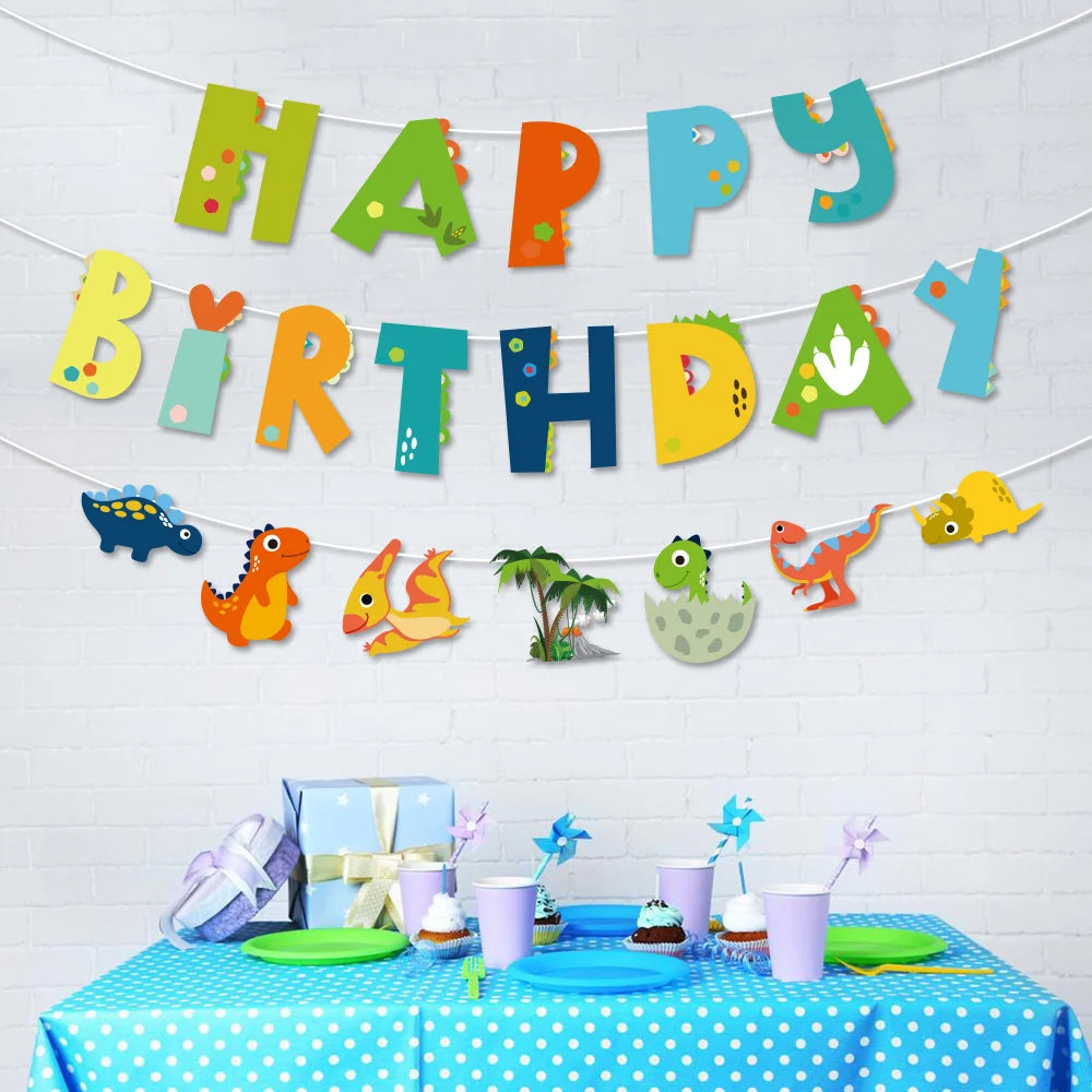 Guirlande Anniversaire Enfant Jungle Originale