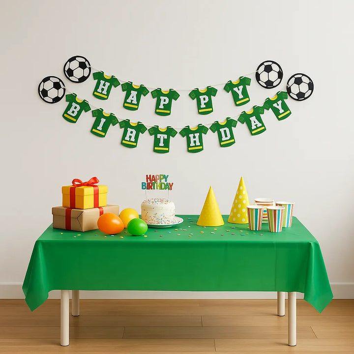 Guirlande Football Happy Birthday 