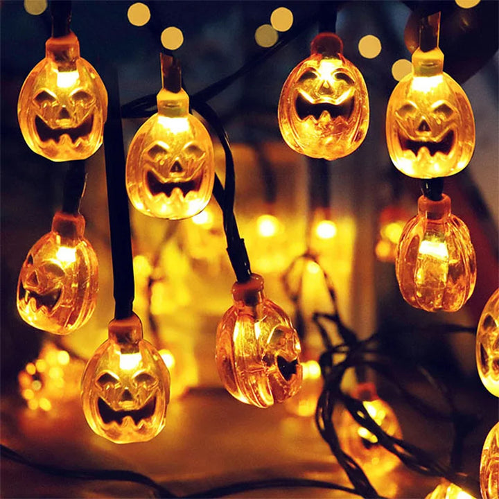 Guirlande Lumineuse Citrouilles