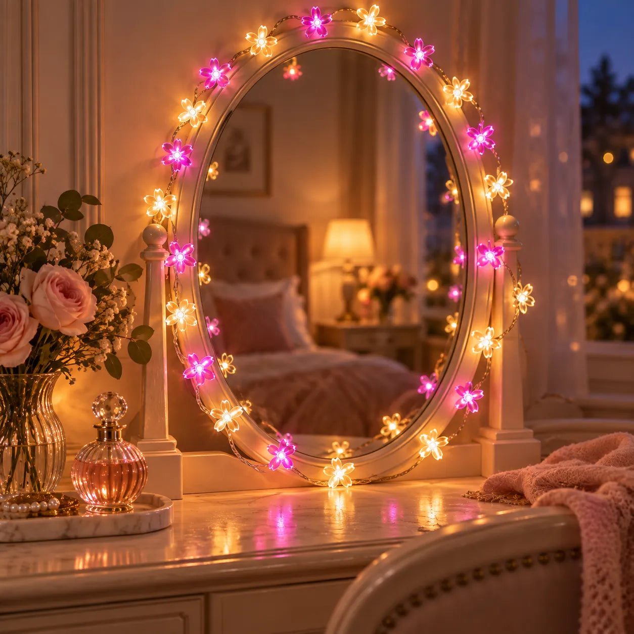 Guirlande Lumineuse Fleurs de Cerisier Cool