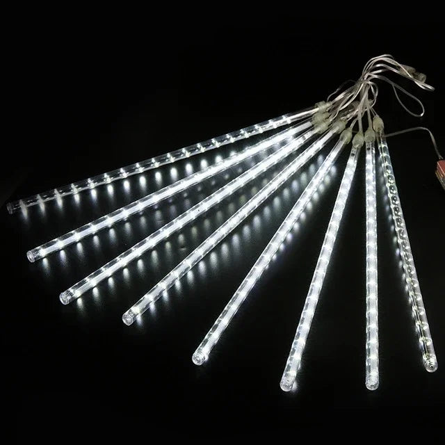 Guirlande Lumineuse LED Pluie Blanc Froid stylé