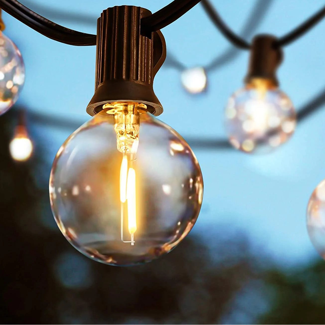 Guirlande Lumineuse en Verre moderne