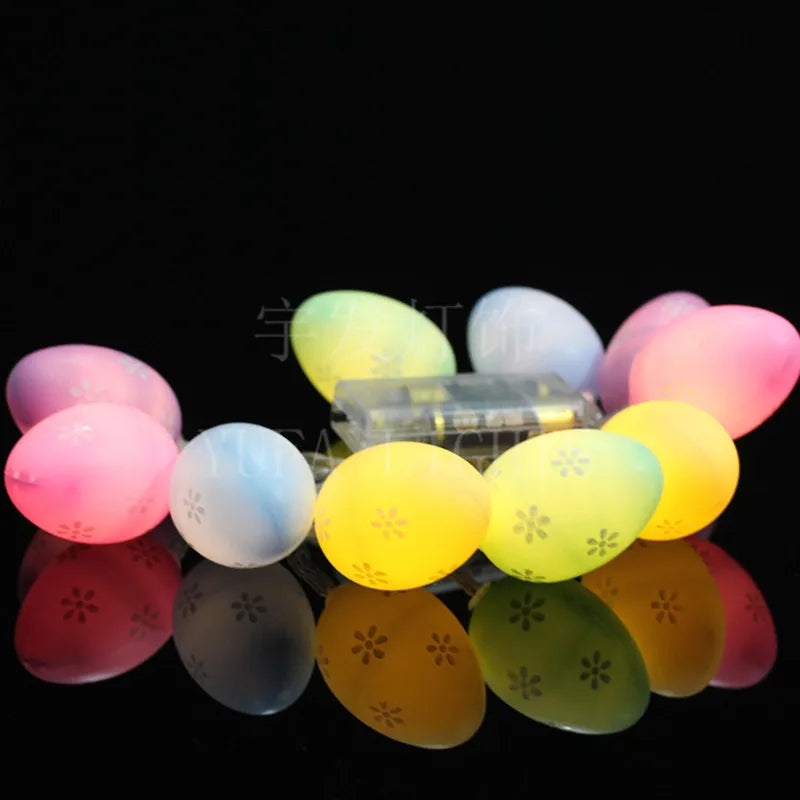 Guirlande Lumineuse Œufs Colorés moderne