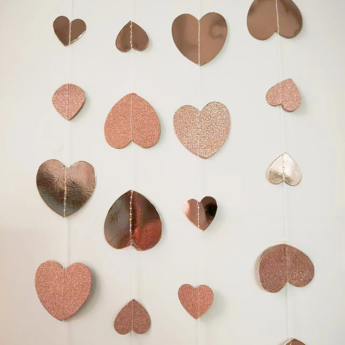 Guirlande Saint-Valentin Rose Gold