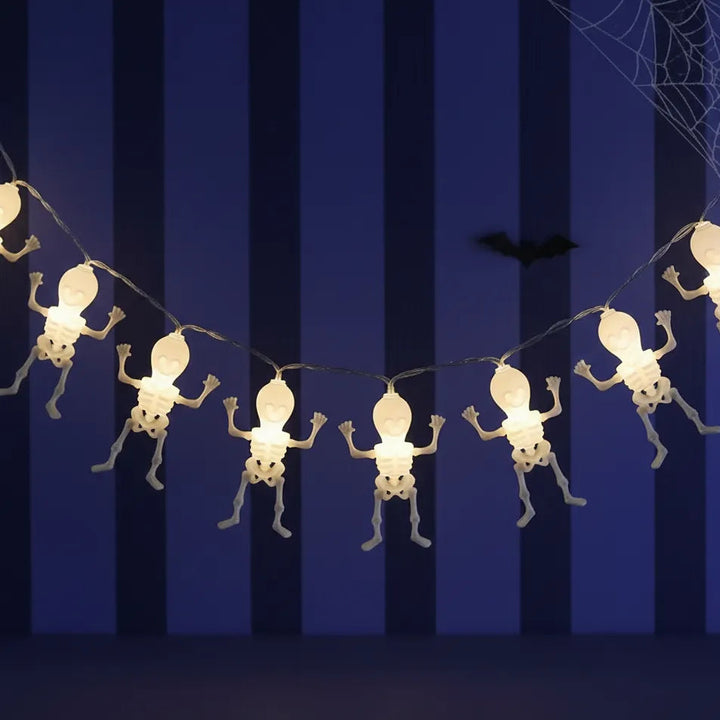 Guirlande de Squelettes Lumineux