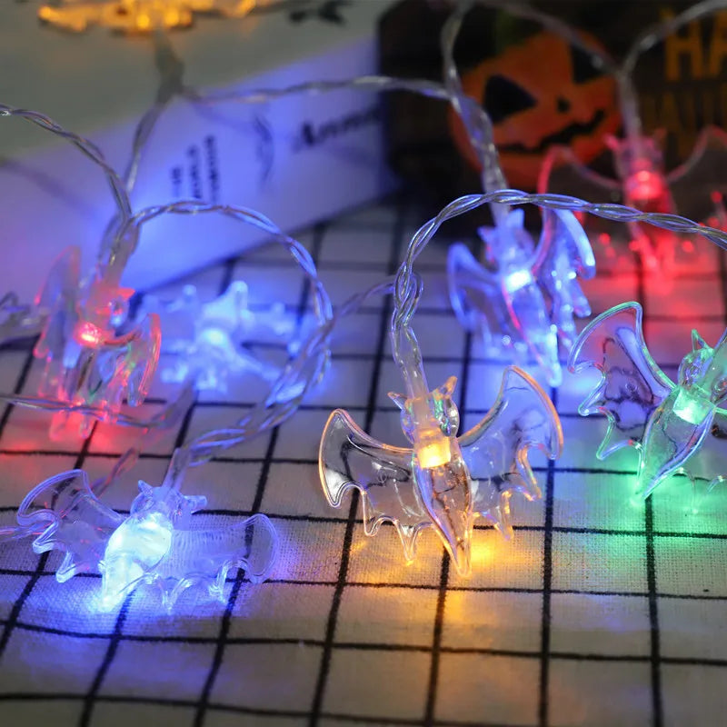Guirlande lumineuse chauves-souris stylé