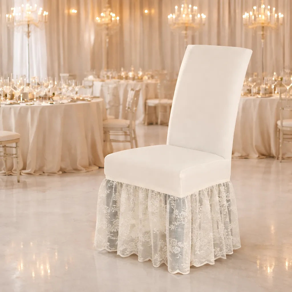 Housse de Chaise Mariage Champêtre