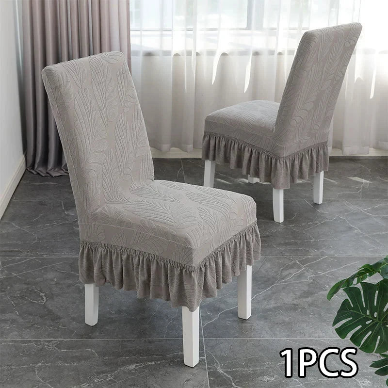 Housse de Chaise Mariage Epaisse à texture Design
