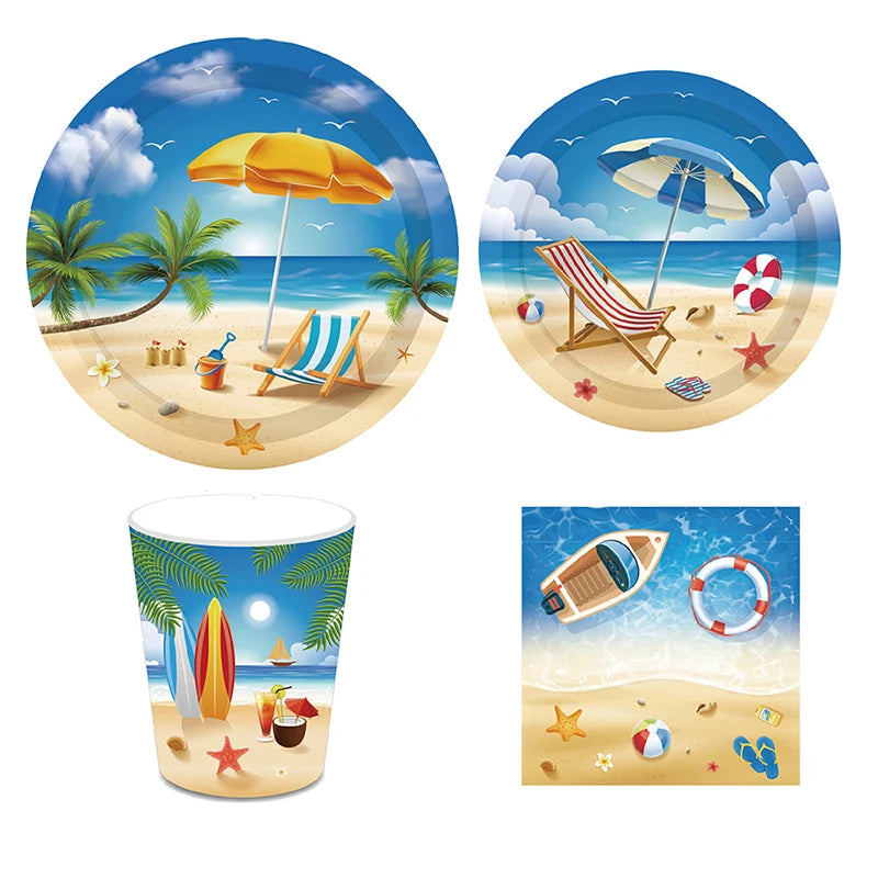 Kit Anniversaire Plage Beau