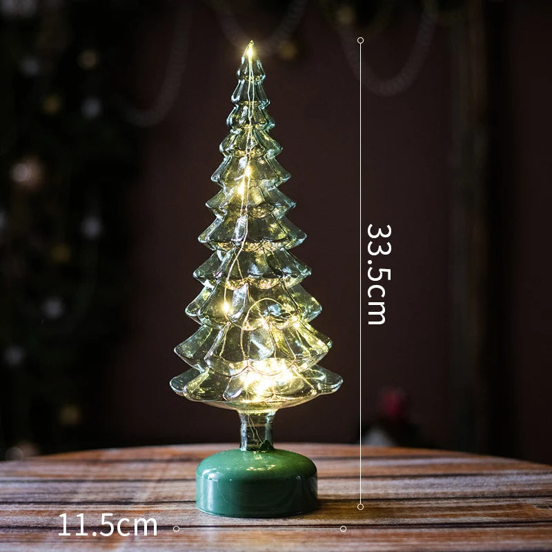Lampe Arbre de Noël Vert Mesure
