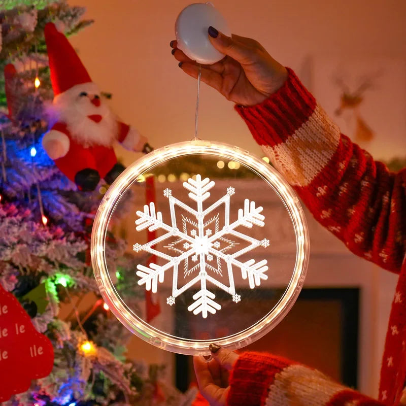 Lampe LED Flocon de Neige
