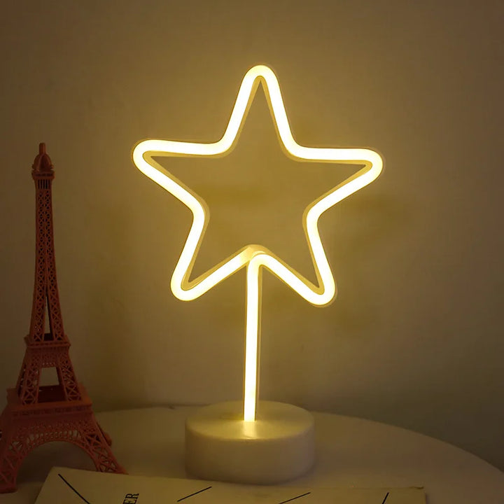 Lampe Néon Etoile