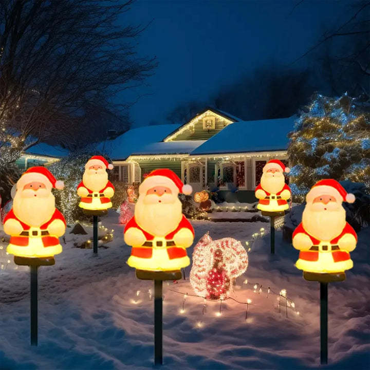 Lampe de Lampes Solaires Pères Noël