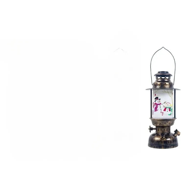Lanterne au Design Rétro Bonhomme de Neige cocooning