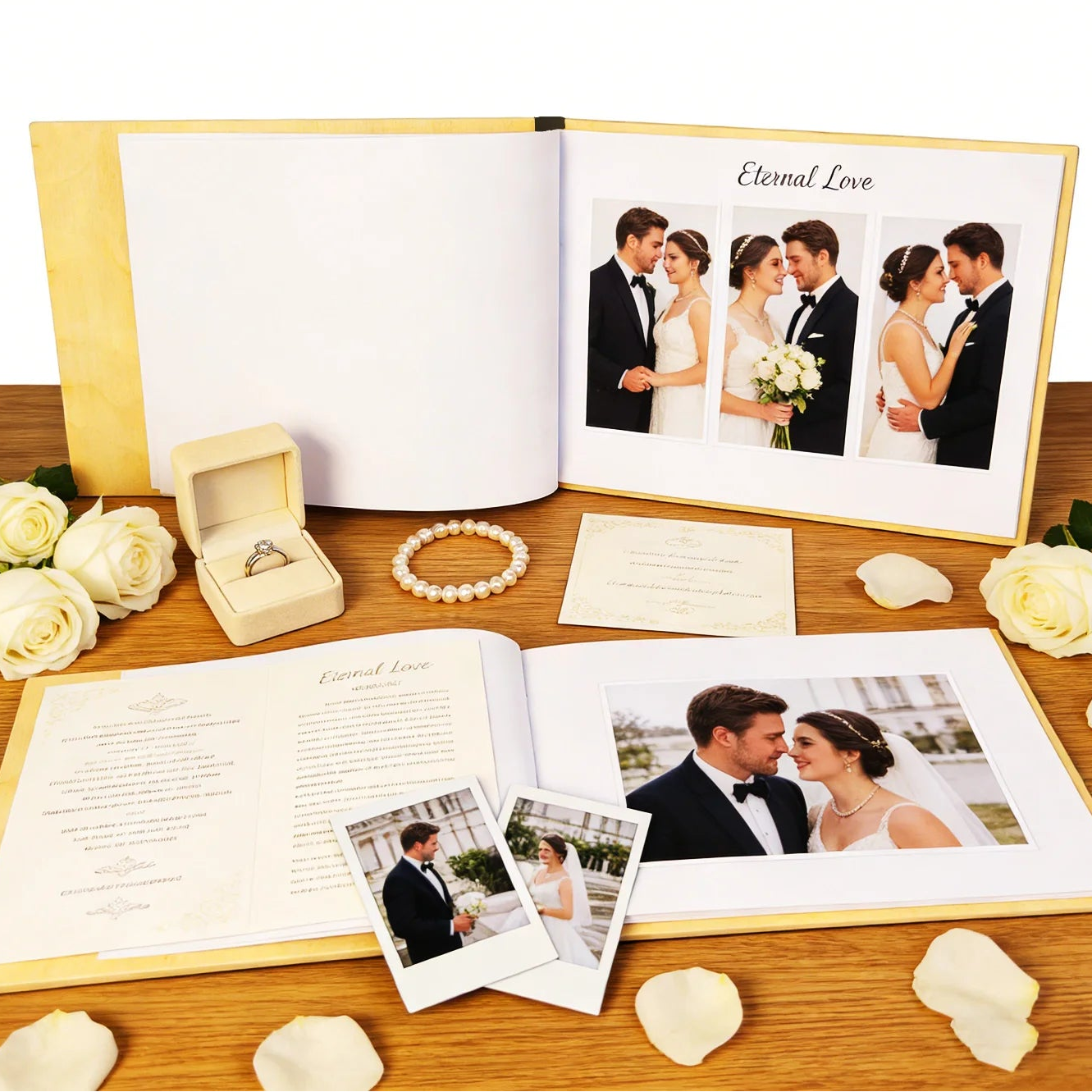 Livre d’Or en Bois Design Original