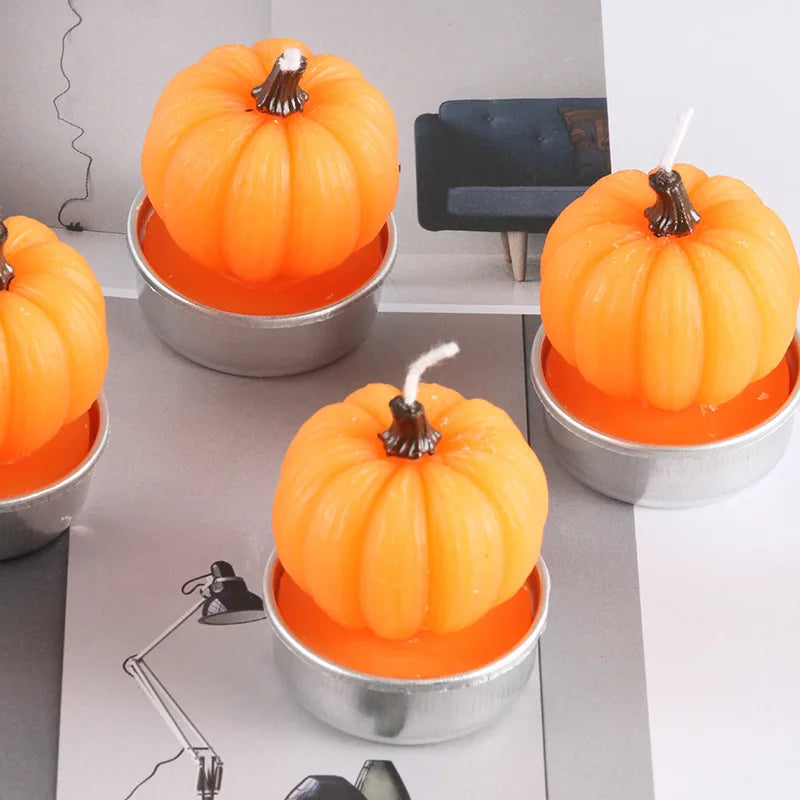 Lot de Bougies Citrouilles
