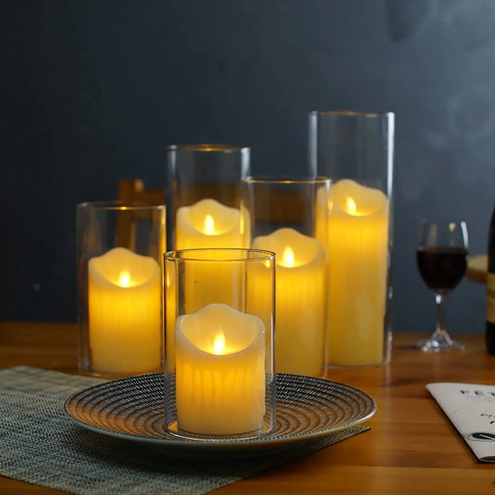 Lot de Bougies Décoratives LED Design