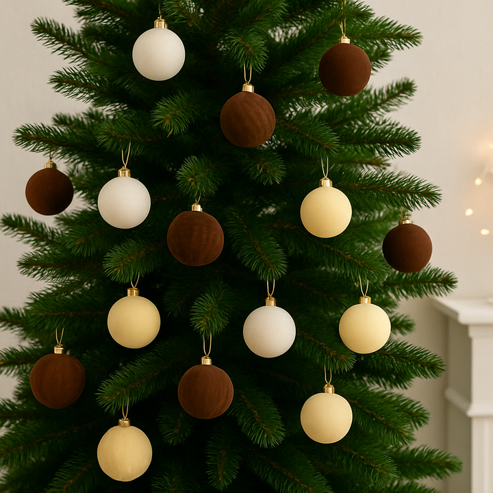 Lot de Boules de Noël Sobres