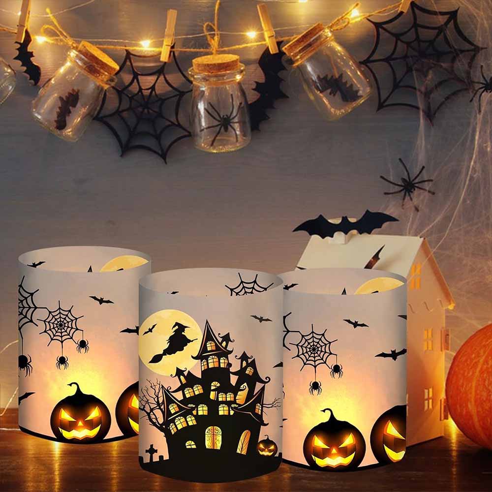 Lots de Petites Lanternes Halloween 