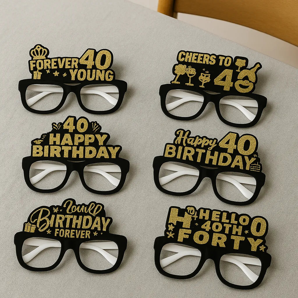 Lunettes Photobooth 40 Ans