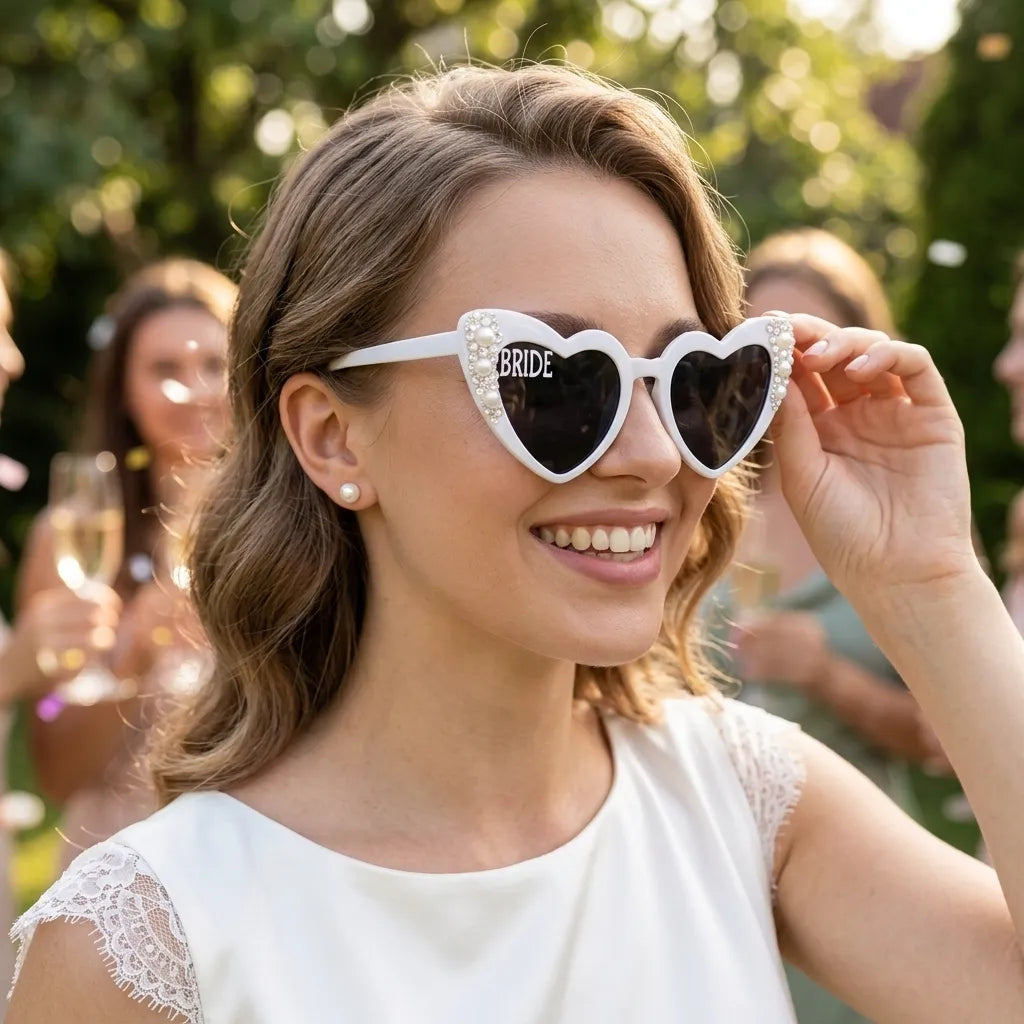 Lunettes pour Selfie Mariés chic