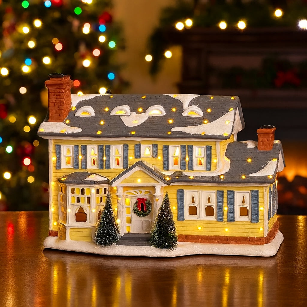 Maison Lumineuse de Noël