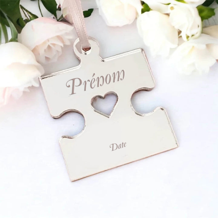 Marque Place Mariage Puzzle Miroir