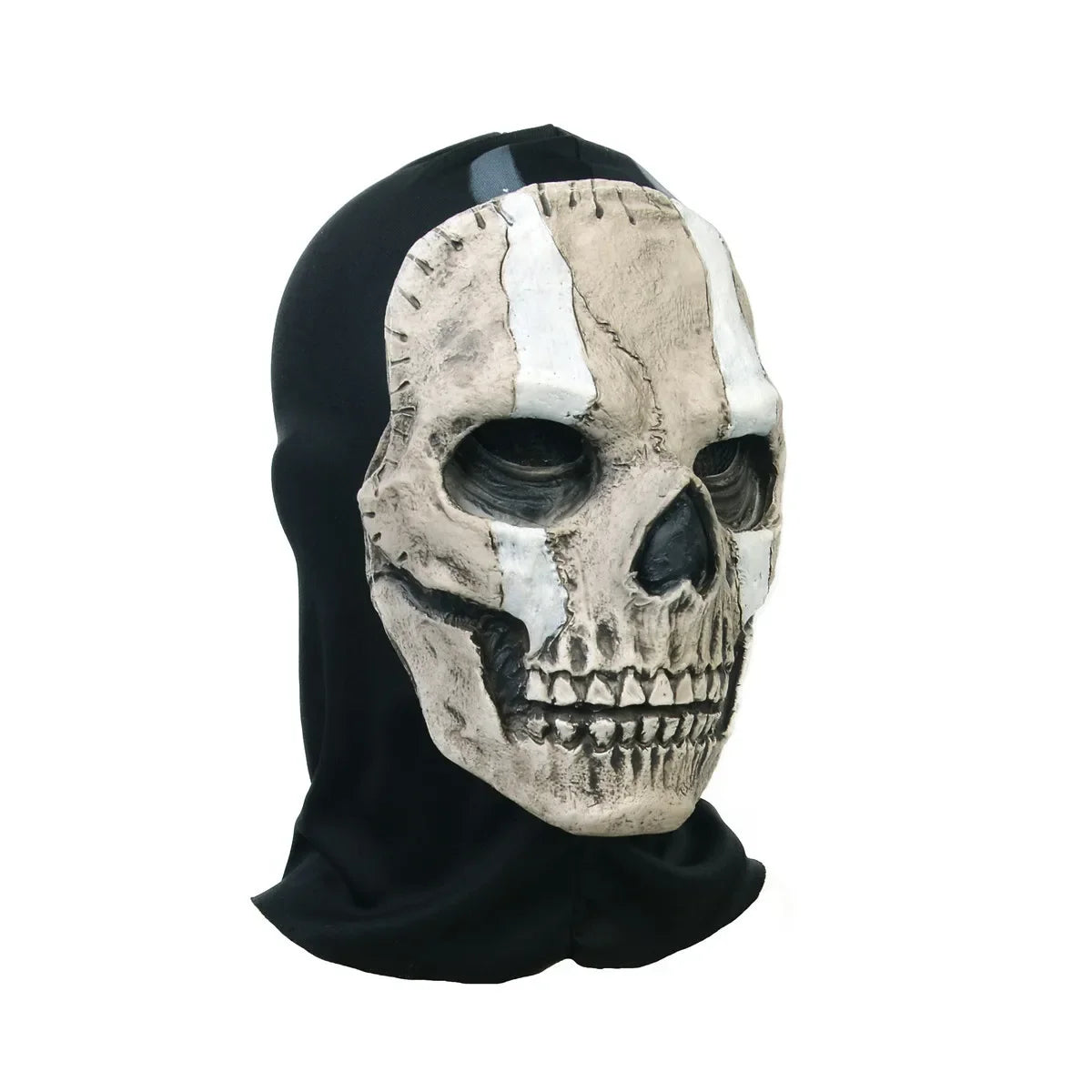 Masque Crâne Halloween en Latex Design
