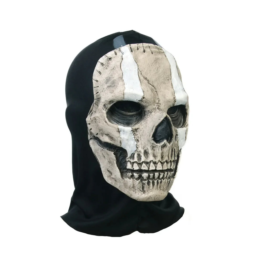 Masque Crâne Halloween en Latex Design