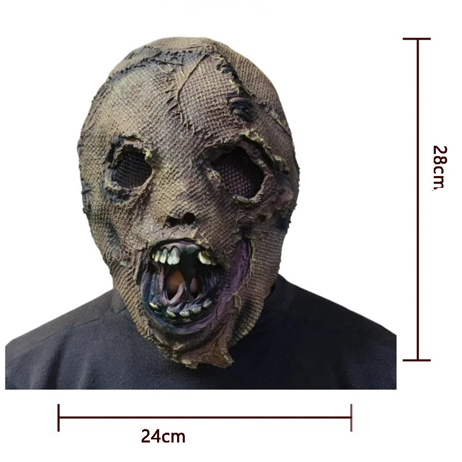Masque Zombie Maléfique Halloween Dimension